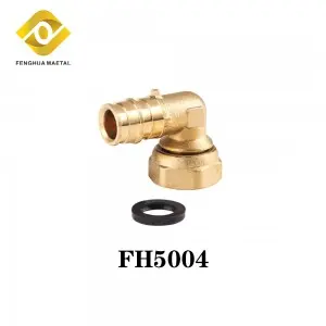 Factory Customized wholesale high quality brass pipe fittings PEX Elbow Union tee brass pipe fittings