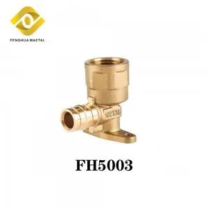 Factory Customized wholesale high quality brass pipe fittings PEX Elbow Union tee brass pipe fittings