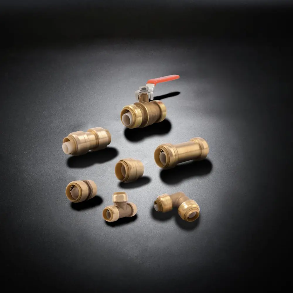 Factory wholesale Rugged and durable Brass Compression Elbow Fittings Featured Image